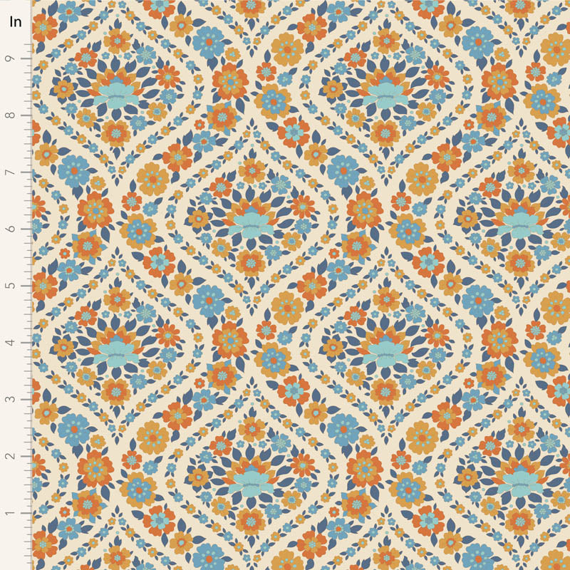 Tilda Wallflower - Bianca Blue