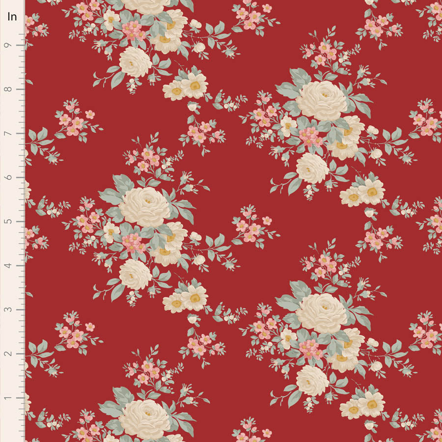 Tilda Merry Little Christmas -Carol Burgundy - Main