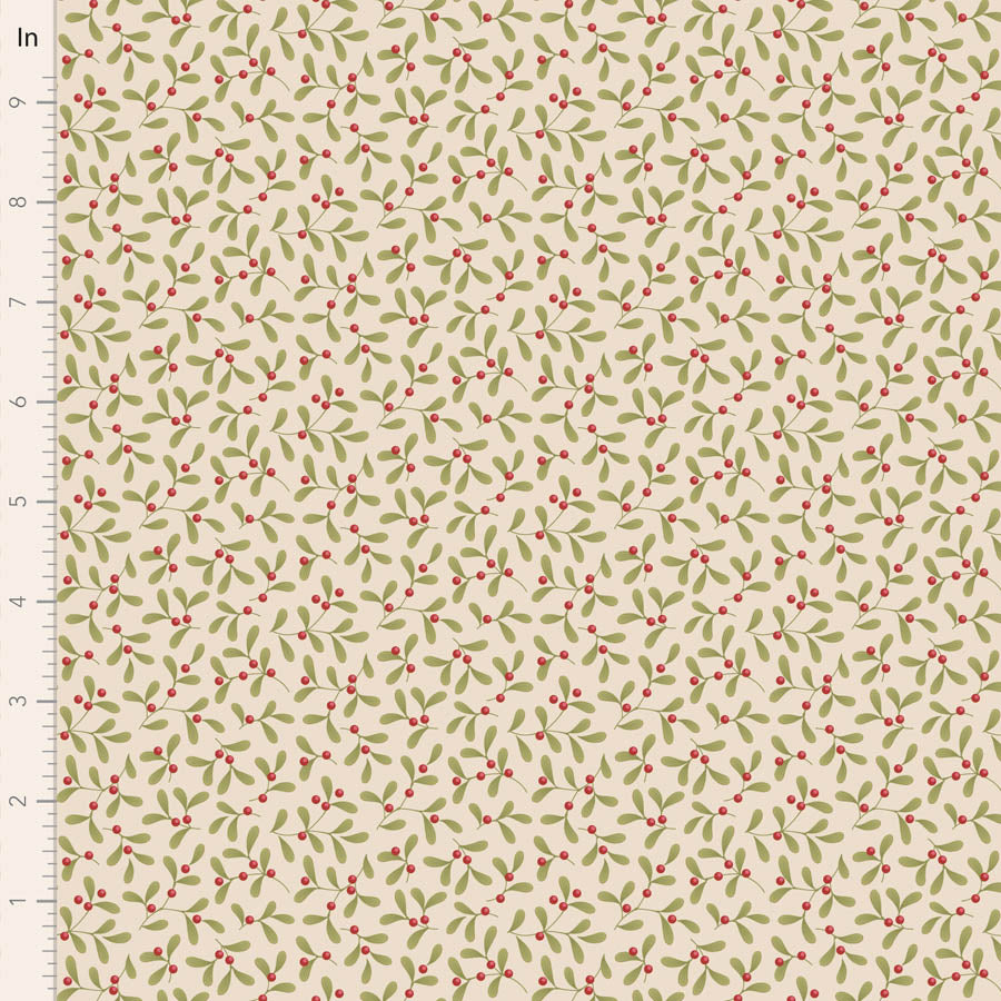 Tilda Merry Little Christmas -Mistletoe Cream- Main