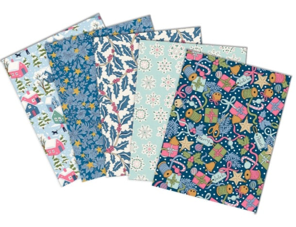 Liberty - Festive - 5 pc FQ Bundle PC - C