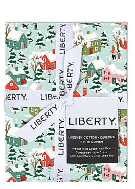 Liberty - Festive - 5 pc FQ Bundle PC - A