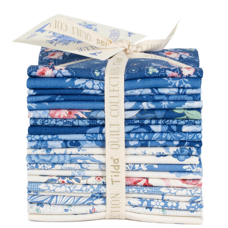 Something Blue - 20 pc Fat Eighth Bundle