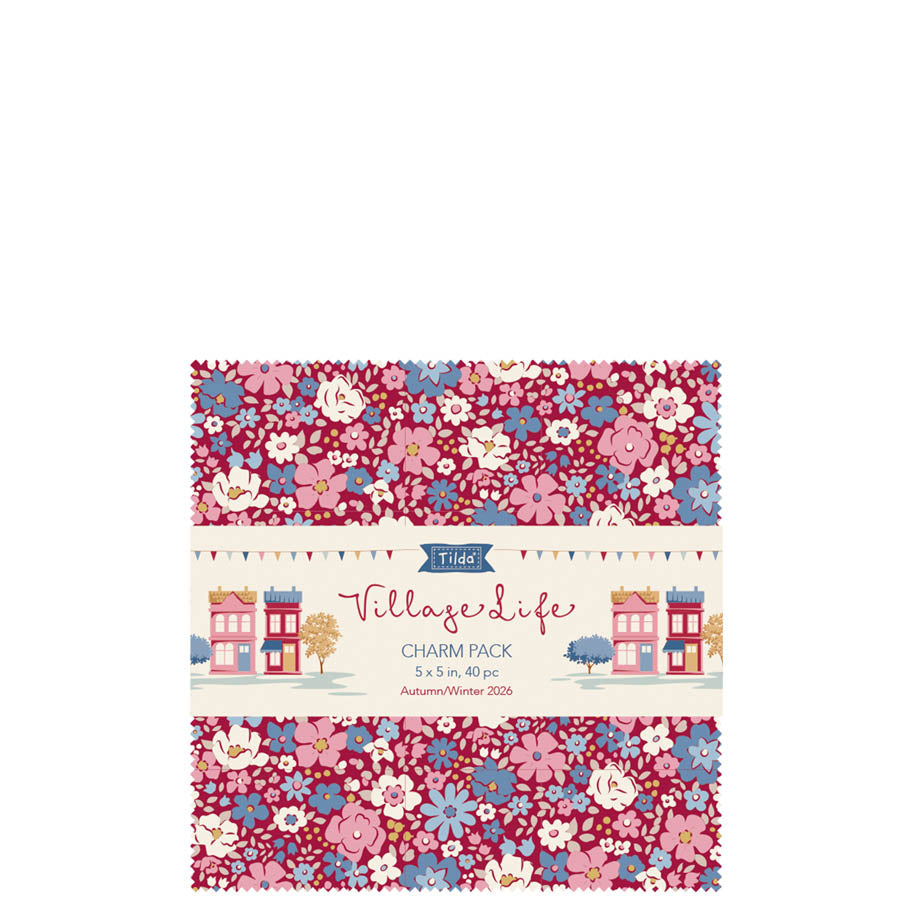 Tilda Village Life - 40pc Charm Pack