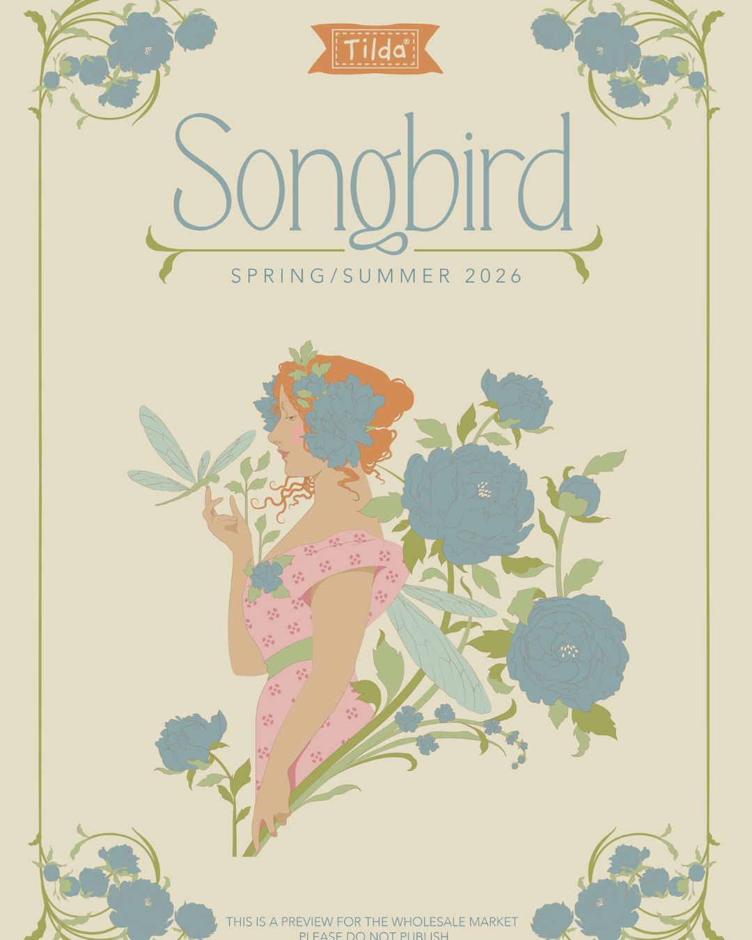 Tilda's Mosaic Butterfly Pillow Pattern - FREE