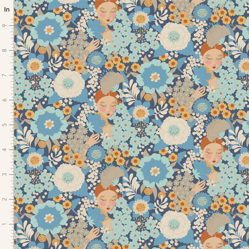 Tilda Wallflower -Wallflower Blue