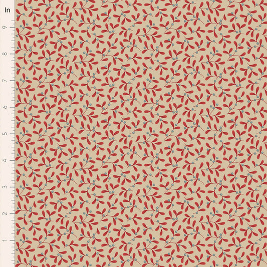 Tilda Merry Little Christmas -Mistletoe Red - Main