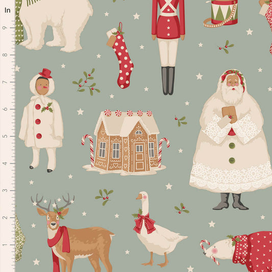 Tilda Merry Little Christmas -Winter Friends Duckegg - Main