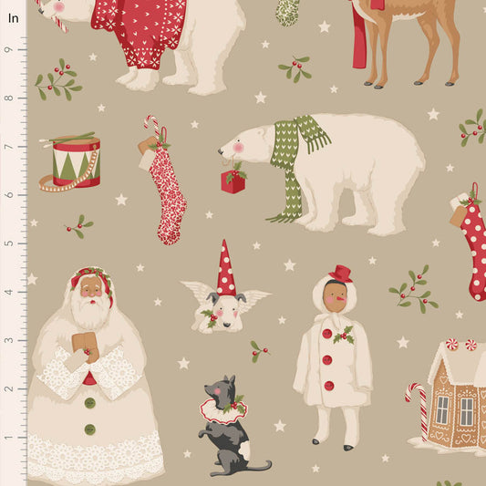 Tilda Merry Little Christmas -Winter Friends Clay - Main