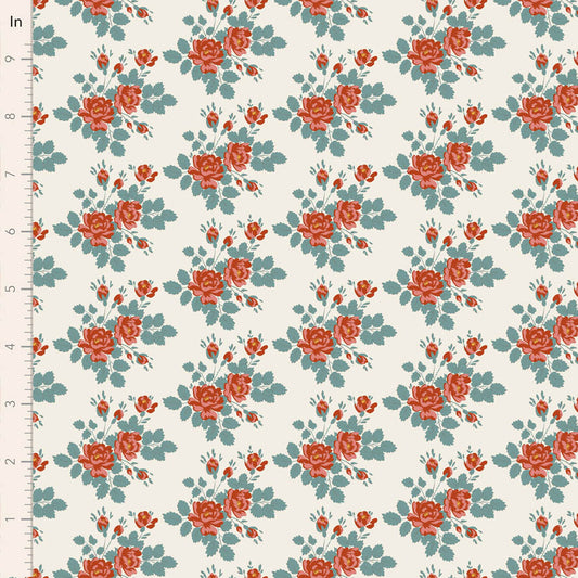 Tilda Village Life -  Main Collection - Myrtle teal