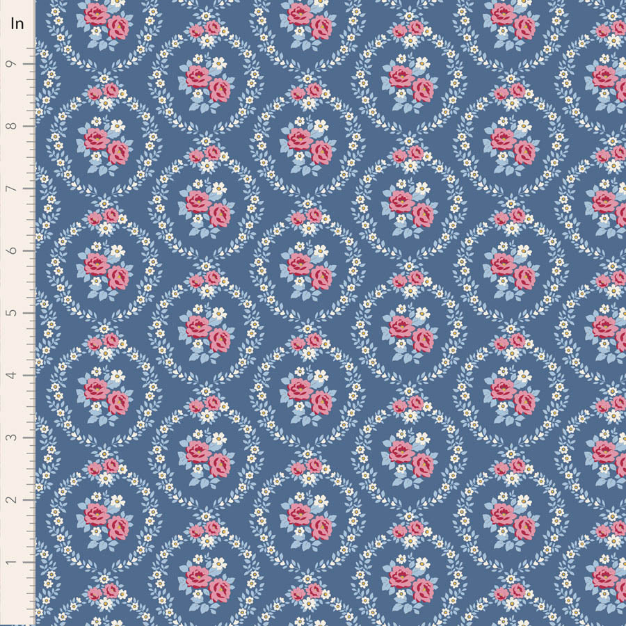 Tilda Village Life -  Main Collection - Blue