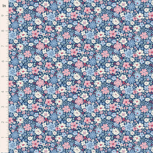 Tilda Village Life -  Main Collection - Esther Blue
