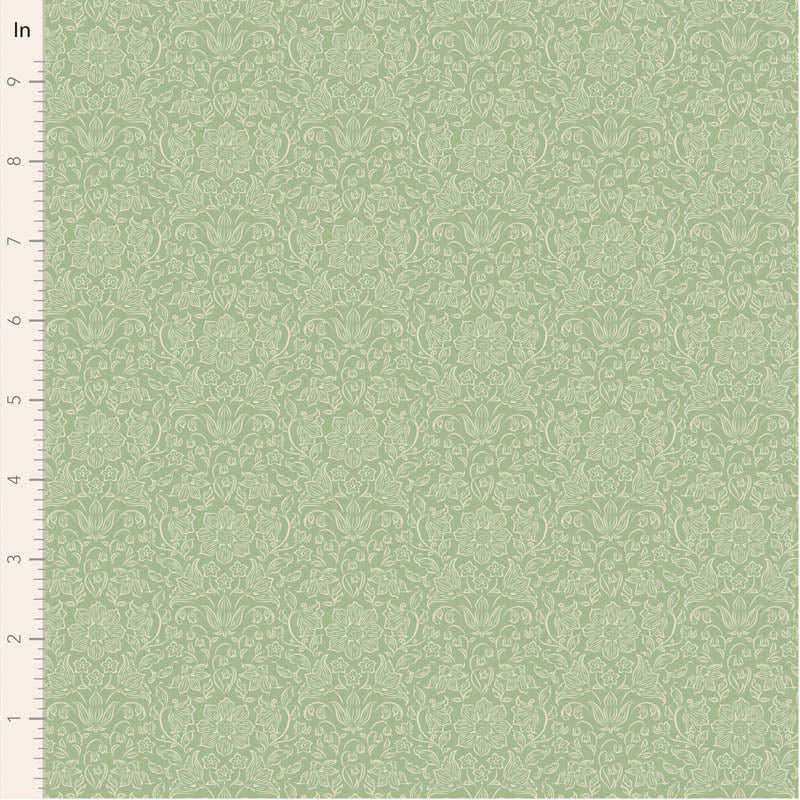 Tilda Songbird Blender - 3 Fat Quarter Bundle - Green