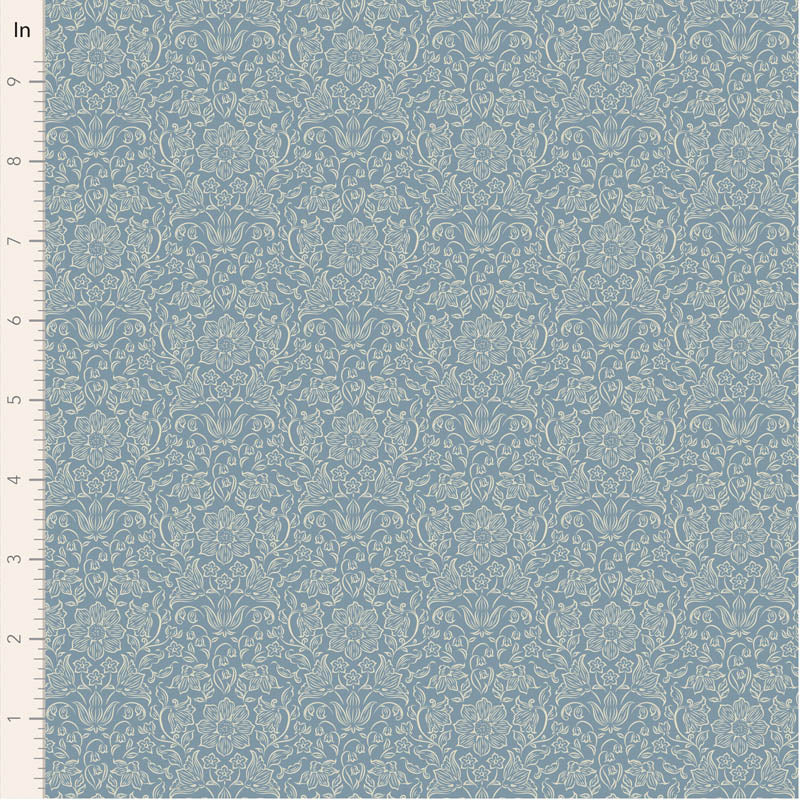 Tilda Songbird Blender - 3 Fat Quarter Bundle - Blue
