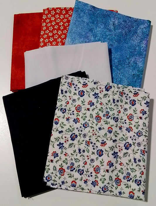 Mystery 5-0 Mini Mystery FQ Bundle Under The Stars