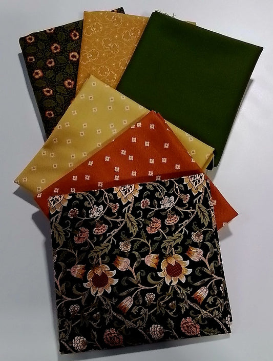 Mystery 5-0 Mini Mystery FQ Bundle - Morris Star