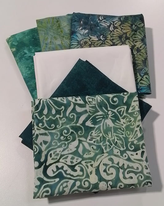 Mystery 5-0 Mini Mystery FQ Bundle - Forest Floor