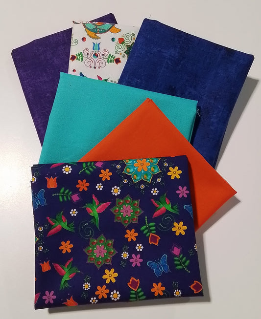 Mystery 5-0 Mini Mystery FQ Bundle - Butterfly Dance