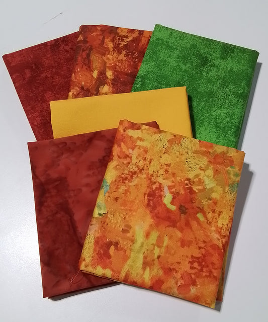 Mystery 5-0 Mini Mystery FQ Bundle -Changing Seasons