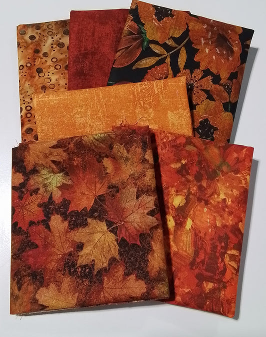 Mystery 5-0 Mini Mystery FQ Bundle - Autumn Star