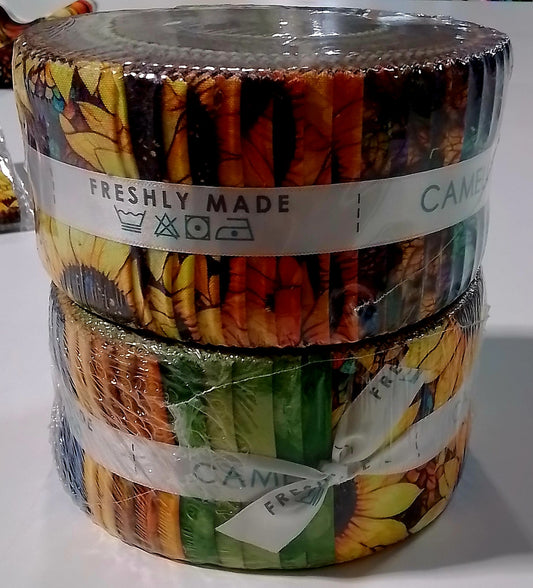 Camelot - Sonny in the Sunflowers 2.5" strip roll