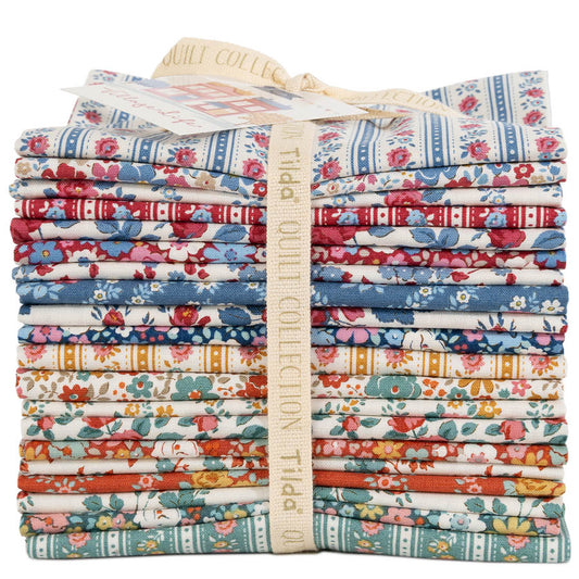 Tilda Village Life -  20pc Fat Quarter Bundle - Main Collection