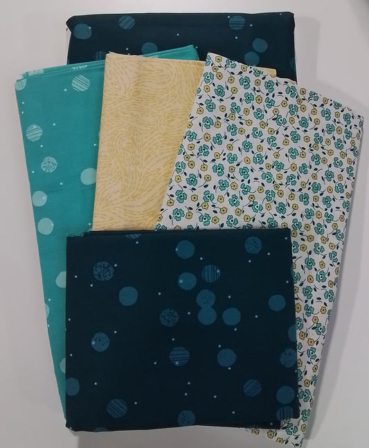 3 Yard Quilt Kit - Raindrops