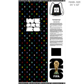 FIFA 2026 - Pre-order by April 1, 2025 - Official Licensed Canvas Back Pack