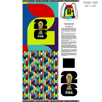 FIFA 2026 -Pre-order by April 1, 2025  - Official Licensed Canvas Back Pack 26