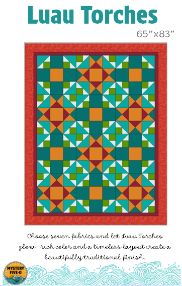 Luau Torches Quilt Pattern