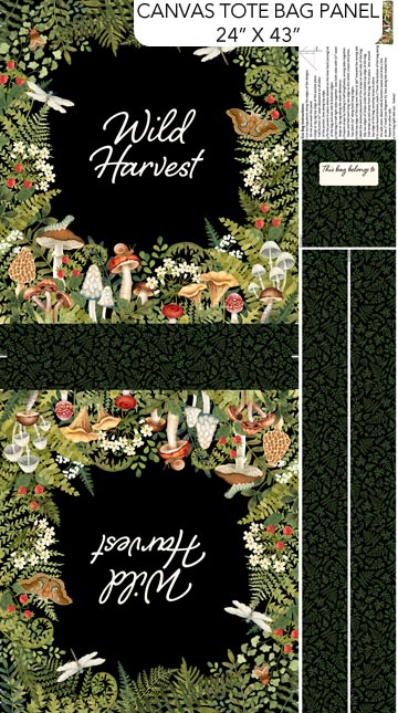 Wild Harvest Tote Bag - Panel