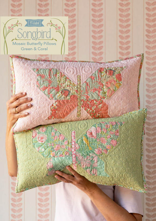 Tilda's Mosaic Butterfly Pillow Pattern - FREE