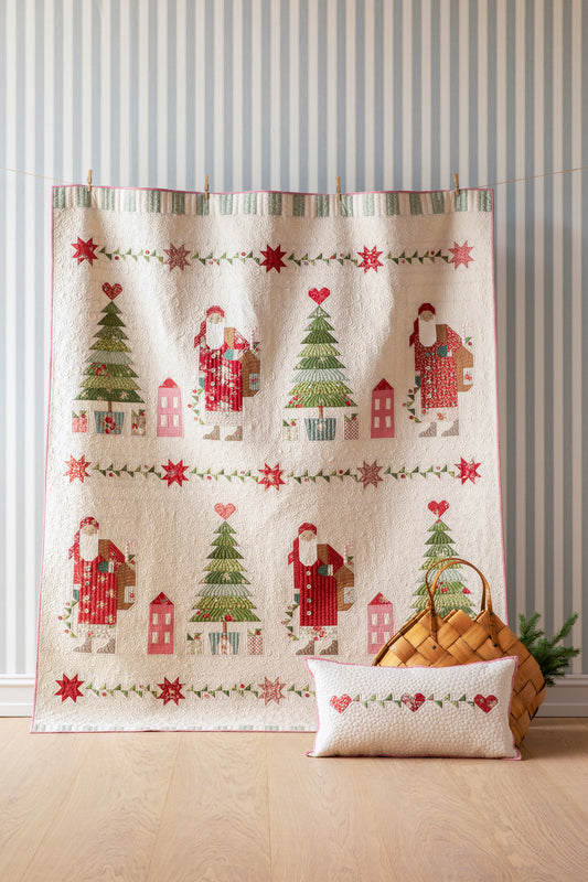 Tilda Merry Little Christmas - Dear Santa Quilt Kit Putty