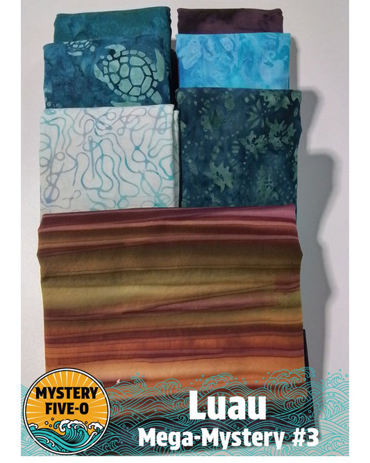 Mystery Five-0 - LUAU Sunset Batik
